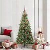 vidaXL Sapin de No&euml;l Artificiel &agrave; Branches Articul&eacute;es Vert 180 cm