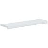 vidaXL Appui de fen&ecirc;tre Blanc 80 x 25 x 4,5 cm PVC