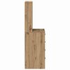 vidaXL Haut Armoire ch&ecirc;ne artisanal 40 x 41 x 135 cm Bois d'ing&eacute;nierie