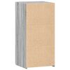 vidaXL Buffet sonoma gris 45x42,5x93 cm bois d'ing&eacute;nierie