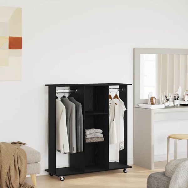 vidaXL Armoire Chêne noir 102 x 38 x 110 cm Bois d'ingénierie