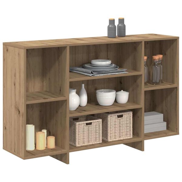 vidaXL Buffet Ch&ecirc;ne artisanal 120 x 30 x 75 cm Bois d'ing&eacute;nierie