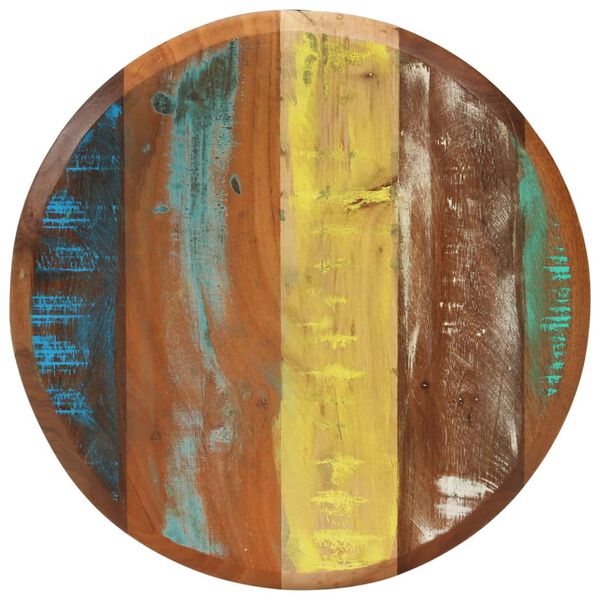 vidaXL Tabourets de bar lot de 2 bois massif de récupération