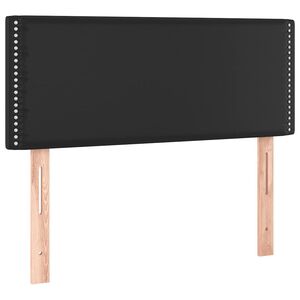vidaXL T&ecirc;te de lit Noir 80x5x78/88 cm Similicuir