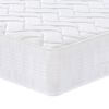 vidaXL Matelas à ressorts ensachés dureté moyenne 200x200 cm