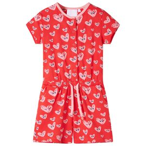 Combinaison pour enfants rouge 104