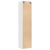 vidaXL Armoire de rangement mince blanc 50x42,5x225 cm