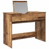 vidaXL Table de cosm&eacute;tiques avec tiroir Bois ancien 100 x 45 x 76 cm