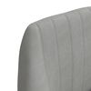 vidaXL Tabourets de bar lot de 2 gris clair velours