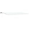 vidaXL Auvent r&eacute;tractable Blanc 600 &times; 350 cm Tissu et Aluminium