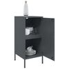 vidaXL Buffet anthracite 36x39x79 cm acier