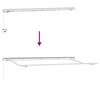 vidaXL Auvent R&eacute;tractable Anthracite 350 x 200 cm