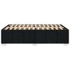 vidaXL Cadre de lit sans matelas noir 120x200 cm tissu