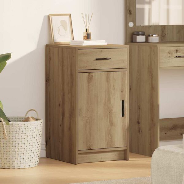 vidaXL Buffet chêne artisanal 40 x 40.5 x 75 cm Bois d'ingénierie