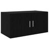 vidaXL Armoire de rangement 3 pcs Ch&ecirc;ne noir
