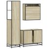 vidaXL Ensemble de meubles de salle de bain 3 pcs chêne sonoma