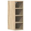 vidaXL Armoire suspendue "Riga" ch&ecirc;ne sonoma 20x29,5x60 cm