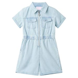 Combinaison enfants avec manches courtes bleu doux 92