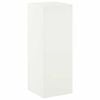 vidaXL Support de Plante Blanc 30 x 30 x 80 cm Acier