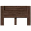 vidaXL T&ecirc;te de lit Ch&ecirc;ne brun 160 x 16,5 x 103,5 cm Bois d'ing&eacute;nierie