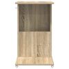 vidaXL Table d'appoint Ch&ecirc;ne Sonoma 40 x 35 x 60 cm Bois d'ing&eacute;nierie