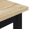 vidaXL banc Sonoma 200 x 35 x 45 cm Bois d'ing&eacute;nierie