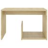 vidaXL Table d'appoint ch&ecirc;ne sonoma 59x36x38 cm bois d'ing&eacute;nierie