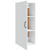 vidaXL Armoire suspendue Blanc 35x34x90 cm Bois d'ing&eacute;nierie
