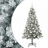 vidaXL Arbre de No&euml;l Artificiel avec Boule 120 cm 150 LED Blanc chaud