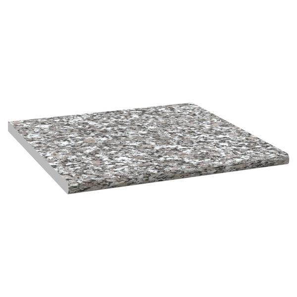 vidaXL Comptoir de cuisine Gris avec texture 60x60x2,8 cm Agglom&eacute;r&eacute;