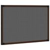 vidaXL Moustiquaire extensible pour fen&ecirc;tres Marron (75-143)x50 cm