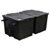 vidaXL Filtre bio d'&eacute;tang 12000 L / h