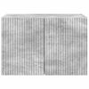 vidaXL Meuble TV mural Gris b&eacute;ton 59,5 x 31 x 40 cm Bois d'ing&eacute;nierie