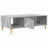 vidaXL Table basse Gris béton 103,5 x 60 x 35 cm Bois d'ingénierie
