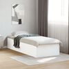 vidaXL Cadre de lit sans matelas blanc 90x200 cm