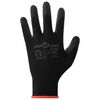 vidaXL Gants de Travail 24 pcs Noir 7 / S Polyester