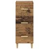 vidaXL Buffet Bois ancien 34,5 x 34 x 90 cm Bois d'ing&eacute;nierie