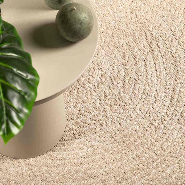 vidaXL Tapis ZIZUR beige 60x110 cm aspect de jute int&eacute;rieur ext&eacute;rieur