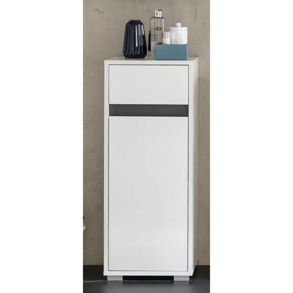 Trendteam Armoire de sol en couleur Sol Blanc