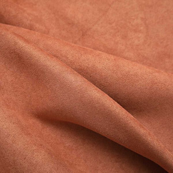 vidaXL Rideaux occultants et anneaux en métal 2 pcs Rouille 140x225 cm