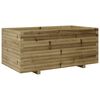 vidaXL Jardini&egrave;re 110x60x49,5 cm bois de pin impr&eacute;gn&eacute;
