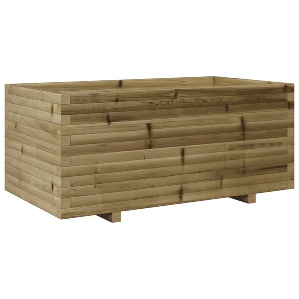 vidaXL Jardini&egrave;re 110x60x49,5 cm bois de pin impr&eacute;gn&eacute;