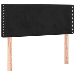 vidaXL T&ecirc;te de lit Noir 90x5x78/88 cm Velours
