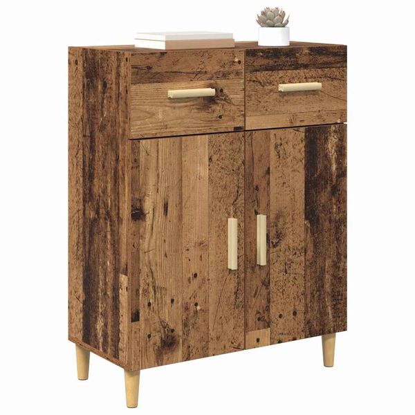 vidaXL Buffet Bois ancien 34 x 69,5 x 89 cm Bois d'ing&eacute;nierie