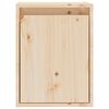 vidaXL Armoire murale 30x30x40 cm Bois de pin massif
