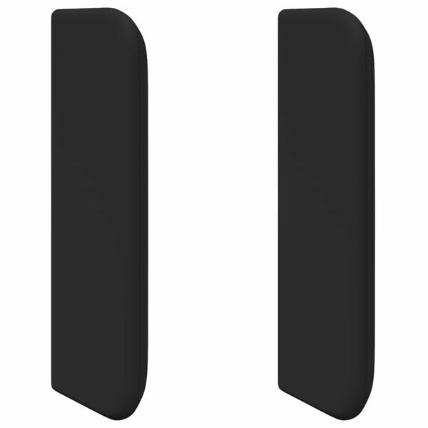 vidaXL Oreille de t&ecirc;te de lit Noir 40,5 x 40,5 x 4 cm PVC