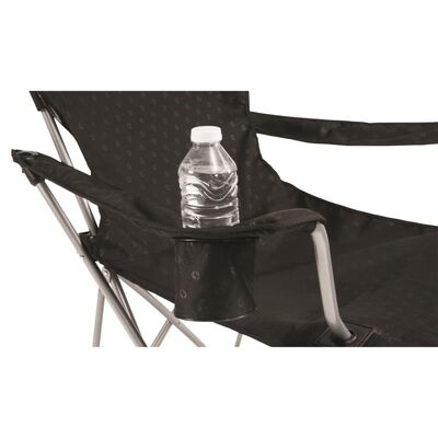 Outwell Chaise longue pliable de camping Catamarca noir