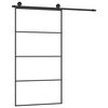 vidaXL Porte coulissante et kit de quincaillerie 102,5x205cm Verre ESG