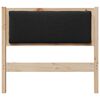 vidaXL T&ecirc;te de lit Autre Marron 100 cm Bois massif en pin