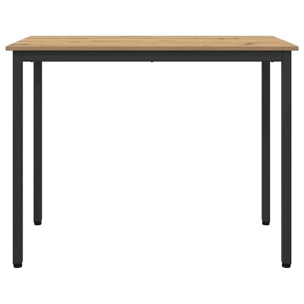 vidaXL table Ch&ecirc;ne artisanal 100 x 50 x 76,5 cm